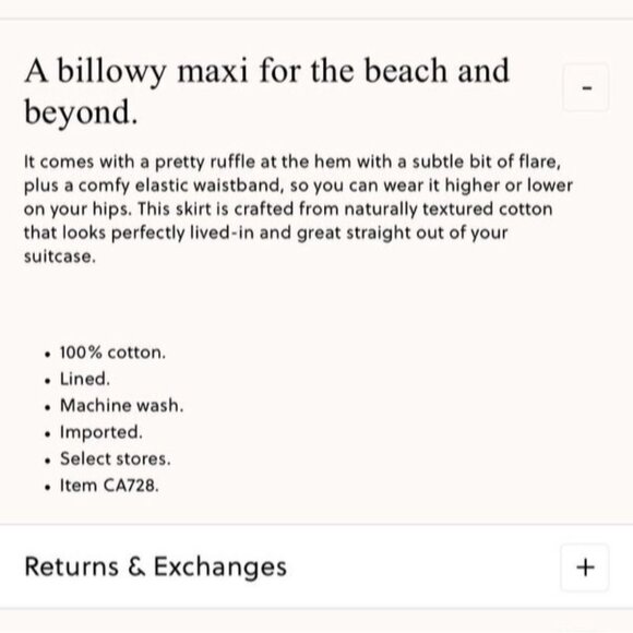 J. Crew Amelia Maxi Skirt in Crinkle Cotton White Size Small NWT - Picture 8 of 8